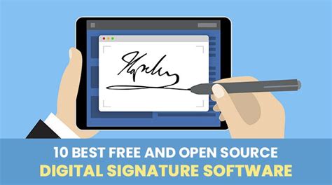 10 Free, Open Source, Electronic Signature Software .